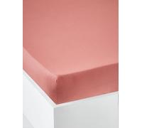 Drap-housse uni enfant terracotta 90X140