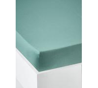VERTBAUDET Drap-Housse Uni Enfant Coton Évolutif Vert bleuté 90X200