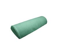 Drap housse de protection en éponge pour coussin demi-rond 66 cm x 22 cm x 12 cm de table de massage - Vert pastel -