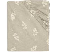 Drap Housse Vert, Écru 70X140