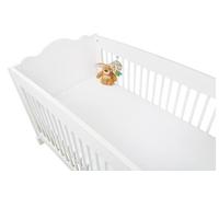 Pinolino - Drap-housse pour lit de bébé Jersey - Pack de 2 - Blanc