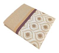 Drap plat 180x290 cm 100% coton INOUK rose/beige