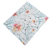 Drap plat 180x290 cm percale de coton ROXANE multicolore