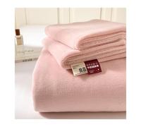 Drap Plat 2 Personnes en Flanelle Velours Peluche Lit de 90 cm à 200 cm Drap de Dessus en Polaire Douce et Confortable for l'automne et l'hiver(Jade,240x270cm)