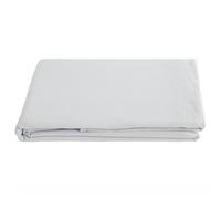 Drap plat 240x290 cm pur coton lavé PALACE blanc neige