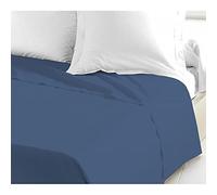 Drap Plat 240x300 cm Bleu Intense