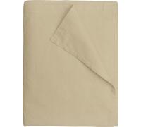 Drap Plat 240x300 cm Ficelle - 100% Coton 57 Fils