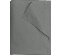 Drap Plat 240x300 cm Gris - 100% Coton 57 Fils