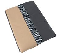 Drap plat 240x310 cm percale 100% coton MACASSAR Moka