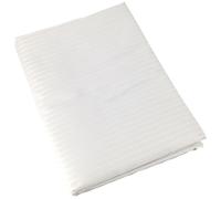 Drap plat 240x310 cm satin de coton GRAND HÔTEL marron sable