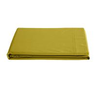 Drap plat 270x300 cm percale de coton MANOIR vert Jasmin