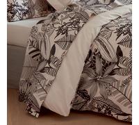 Drap Plat Aux Impressions Noires