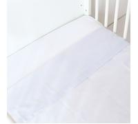 Drap plat bébé - TROIS KILOS SEPT - 100% coton - Bleu ciel - 120x180 cm