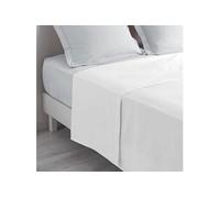 Drap plat Biolina en coton biologique blanc 240x300