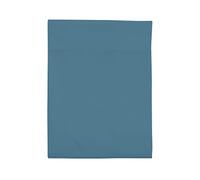 Drap Plat Bleu minéral 100% Coton Biologique 270x310 cm
