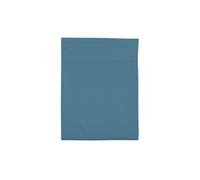 Drap plat bleu minéral 100% coton biologique 270x310 cm