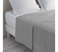 Douceur d'Intérieur – Drap plat Biolina – Coton biologique 240 x 300 cm – Gris G