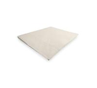 Drap Plat En Coton Percale 180x290 Cm Camille Ecru, Par Songe De Camille