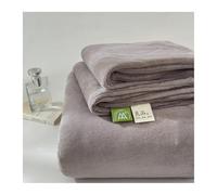 Drap Plat en Flanelle 1/2 Personnes 120x230cm à 240x270cm Ultra Doux Drap sans élastique Confortable et Moelleux en Polaire de Velours for d'hiver(Coffee,200x230cm)