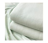 Drap Plat en Flanelle, Drap de Dessus en Polaire, Drap Plat Chaud en Peluche for l'automne, l'hiver et Le Printemps, lit Double/Simple, Queen, King Size (Color : Green, Size : 240x250cm)