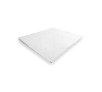 Soleil d'ocre, Drap Plat en Polycoton 280x300 cm Percale Blanc