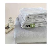 Drap Plat Flanelle Hiver Chaude Drap de lit Polaire Drap du Dessus 1/2 Personne Doux Douillet(Gray,160x230cm)