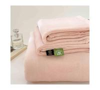Drap Plat Flanelle Hiver Chaude Drap de lit Polaire Drap du Dessus 1/2 Personne Doux Douillet(Light Pink,160x230cm)