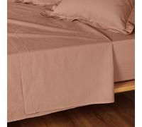 Drap Plat "Lina" 240x300cm Rose Blush