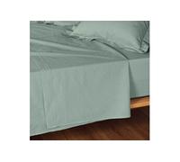 Douceur d'Intérieur Drap plat Lina 240x300 cm Sauge