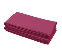 Drap plat - LOVELY HOME - 100% coton - 240 x 300 cm - Fuchsia