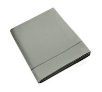 Drap plat percale de coton peigné ""Julian"" toutes dimensions Coton Pur - Julian Ardoise - 180 x 290 cm pour lit 1 place