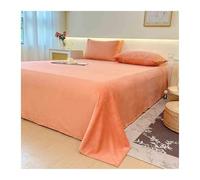 Drap Plat Polaire Flanelle 1 2 Personnes 160x230cm 240x250cm 240x270cm pour Lit 90-100cm 180cm 200cm Douce Et Chaude(Jade,160x230cm)