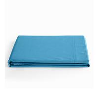 Drap plat ""Prémium"" pour lit 1 place & 2 places - Prémium Cyan - 180 x 290 cm pour lit 1 place