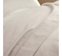 Drap Plat "Prestige" - Satin De Coton - Sable