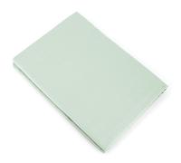 Drap plat uni 240x310 cm coton ALTO vert fleur d'amandier