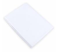 Drap plat uni 240x310 cm percale PRIMO Blanc
