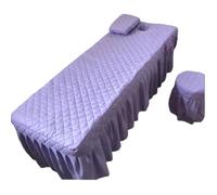 Drap Table Massage 1 housse de lit massage for table salon beauté, jupe, SPA douce for la peau avec trou(Color 7,70X185 bedskirt only)