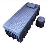 Drap Table Massage 1 housse de lit massage for table salon beauté, jupe, SPA douce for la peau avec trou(Color 10,70X190 bedskirt only)