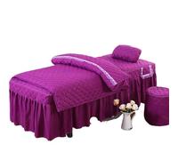 Drap Table Massage 1 housse de lit massage for table salon beauté, jupe, SPA douce for la peau avec trou(Color 11,70X190 bedskirt only)