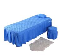 Drap Table Massage 1 housse de lit massage for table salon beauté, jupe, SPA douce for la peau avec trou(Color 3,60X180 bedskirt only)