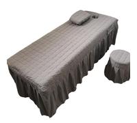 Drap Table Massage 1 housse de lit massage for table salon beauté, jupe, SPA douce for la peau avec trou(Color 5,70X185 bedskirt only)