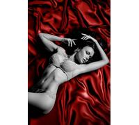 Drap vinyle rouge 200x220 cm - CC520180003004 - Rouge