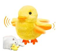 Drapage aile, jouets d'exercice de chat - toucher des jouets pour l'exercice de chat activé, jouets pour chats chats rechargeables avec son de la vie réelle pour l'exercice de gat