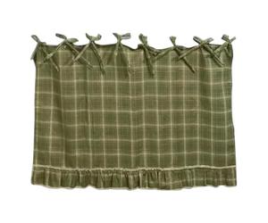 Drapé de poêle élégant - Couverture de machine brodée en dentelle | Plinthe à volants Shabby Chic pour cuisinière, îlot de cuisine, tissu de style campagnard, linge de maison esthétique, écran de comp
