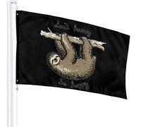 Drapeau 3 X 5 Don't Hurry Be Happy-3 100% Polyester Monocouche Translucide Drapeaux 90 X 150CM - Bannière 3' X 5'