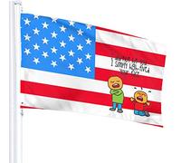 Drapeau 3 X 5 I Did Not Hit You I High Fived Your Face 100% Polyester Monocouche Translucide Drapeaux 90 X 150CM