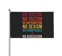 Drapeau 3x5 Black Lives Matter BLM La haine n'a pas sa place ici L'amour est l'amour Drapeau de la fierté LGBT La science est réelle La gentillesse est primordiale Soyez gentil Drapeau de l'autisme Dr