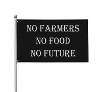 Drapeau 3x5 L'Amérique a besoin des agriculteurs Drapeau Make Farmers Great Again Que Dieu bénisse le drapeau des agriculteurs américains Pas de mât