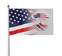 Drapeau 3x5 pieds fier de mes racines de Trinité-et-Tobago, bannière de couleurs vives avec œillets en laiton pour décoration intérieure et extérieure