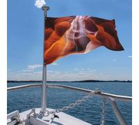 Drapeau 4 x 6 pieds Antelope Canyon de jardin de vacances pour toutes les saisons Drapeaux robustes pour l'extérieur pour la décoration de dortoir Fêt